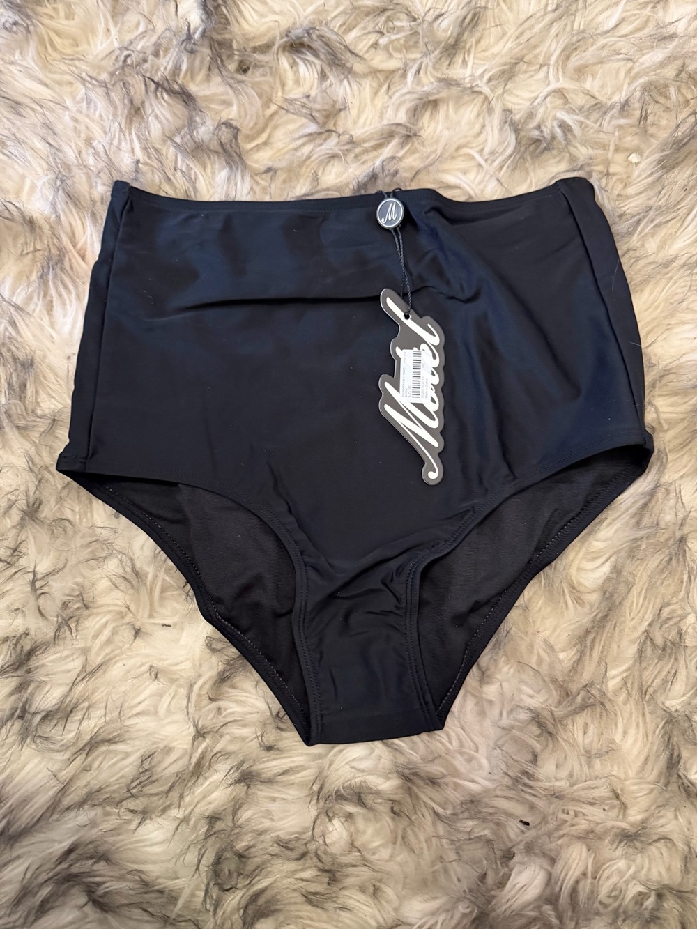 Motel Rocks Day Dream High-Waist Swim Bottoms - Size M
